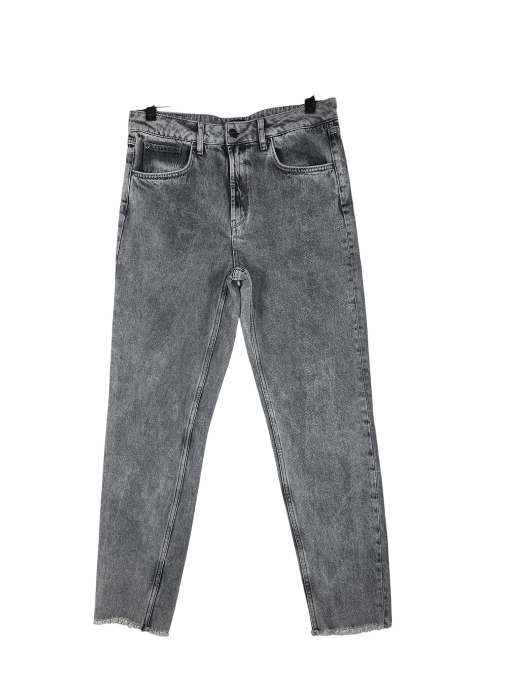 Ekyog Positive Fashion French High-Rise Grey Jeans — Women's Classic Fit